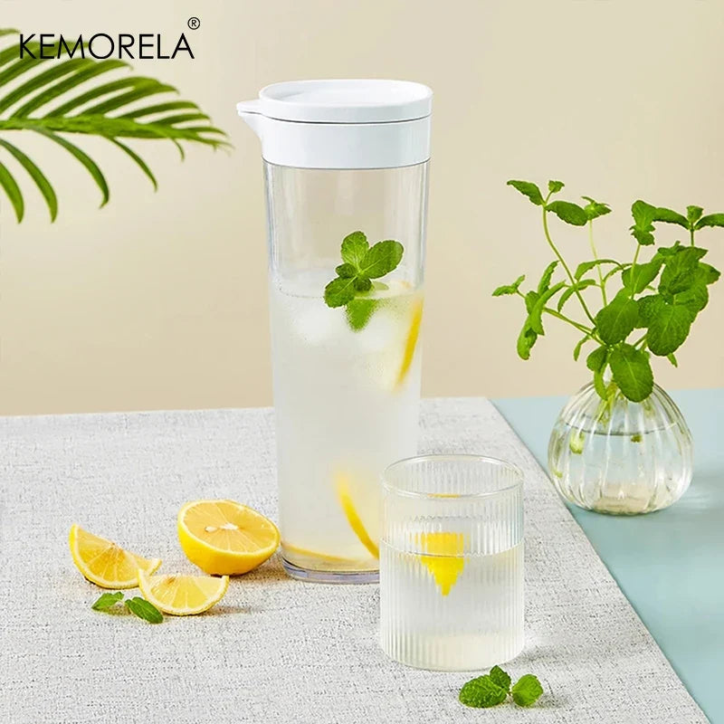 KEMORELA 1100ml Cold Brew Coffee Pot & Fruit Tea Bottle