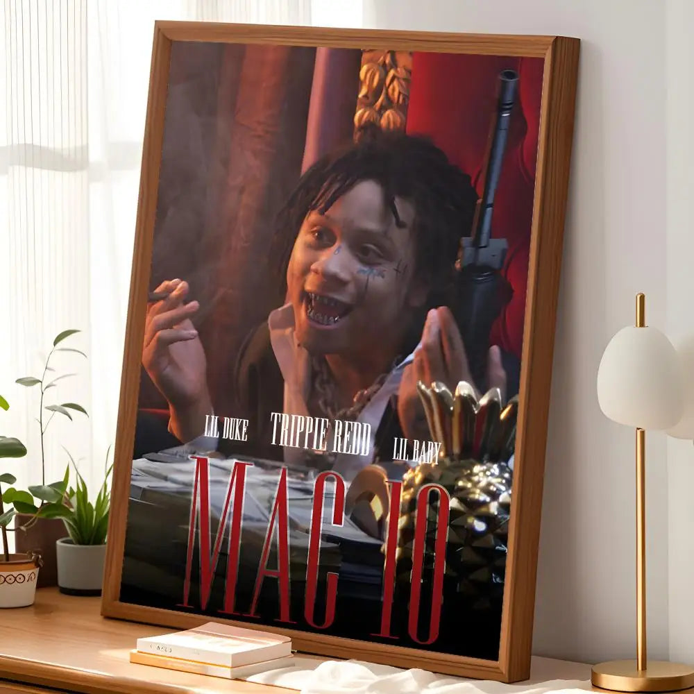 Trippie Redd Wall Poster – Self-Stick Waterproof HD Wall Art