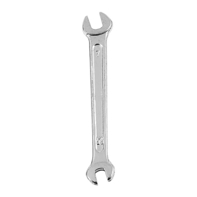 A36T-5X Silver Tone X U Shape Double Open-ended Wrench Tool