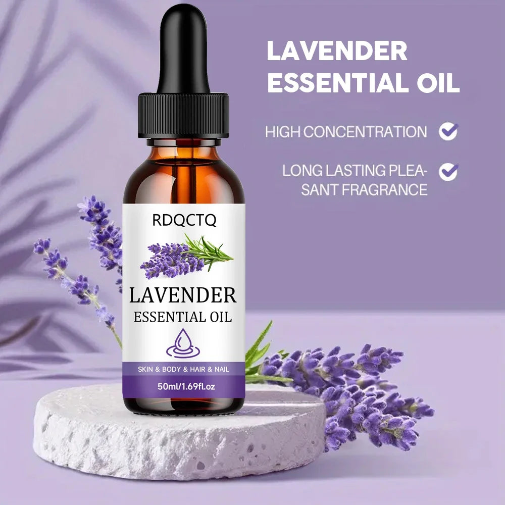 Lavender Essential Oil – 100% Pure for Skin, Hair & Aromatherapy