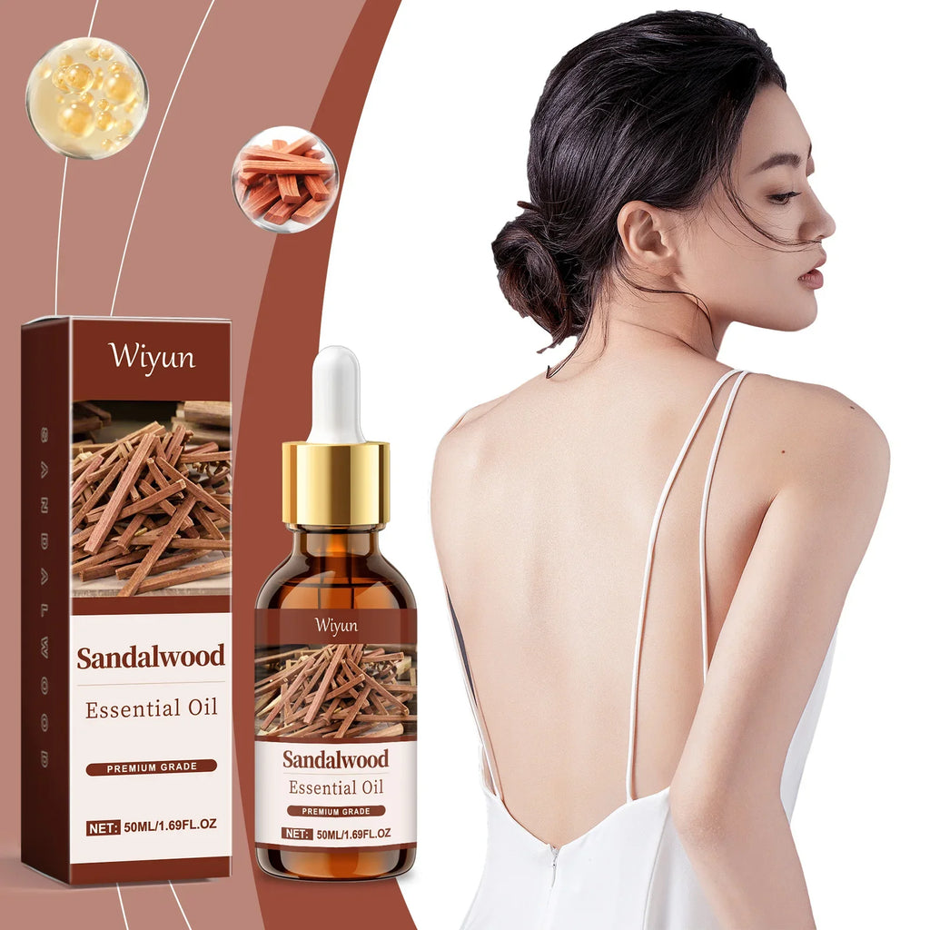 WIYUN Sandalwood Essential Oil – Hair & Body Moisturizer 50ml