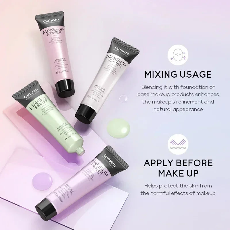 LAIKOU Moisturizing Makeup Primer – Pore-Minimizing, Brightening