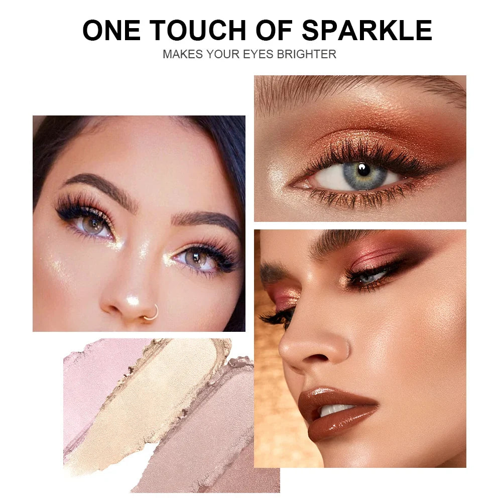 Pearlescent Glitter Eyeliner Pencil – 26 Shades, Waterproof
