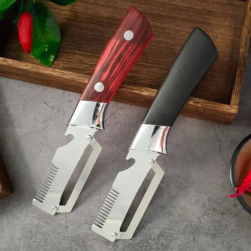 Stainless Steel Fruit & Vegetable Peeler | Ergonomic Grip