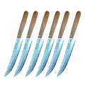 67-Ply Damascus Steel Fruit Knife – Solid Wood Handle