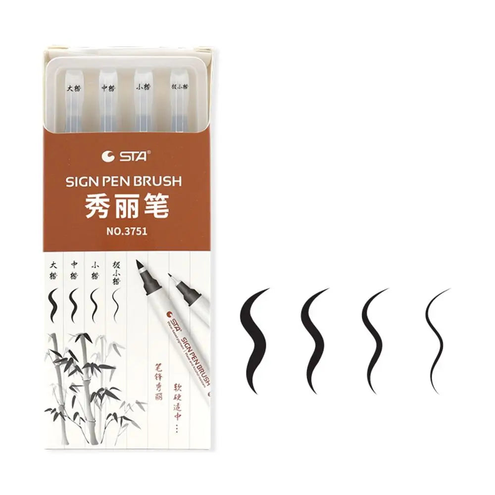 Chinese Calligraphy Brushes – Medium, Fine & Extra-Fine Script
