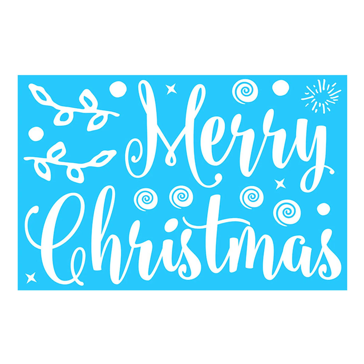 Christmas Electrostatic Window Stickers – Santa & Reindeer