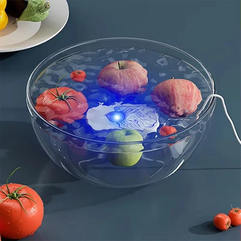 Ultrasonic Fruit & Vegetable Cleaner | Portable Bubble Washer