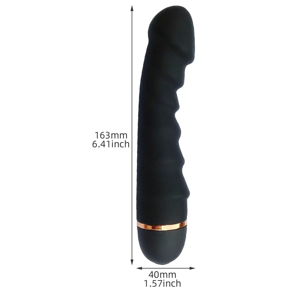 20 Modes Vibrator Soft Silicone Dildo Realistic Penis Strong Motor