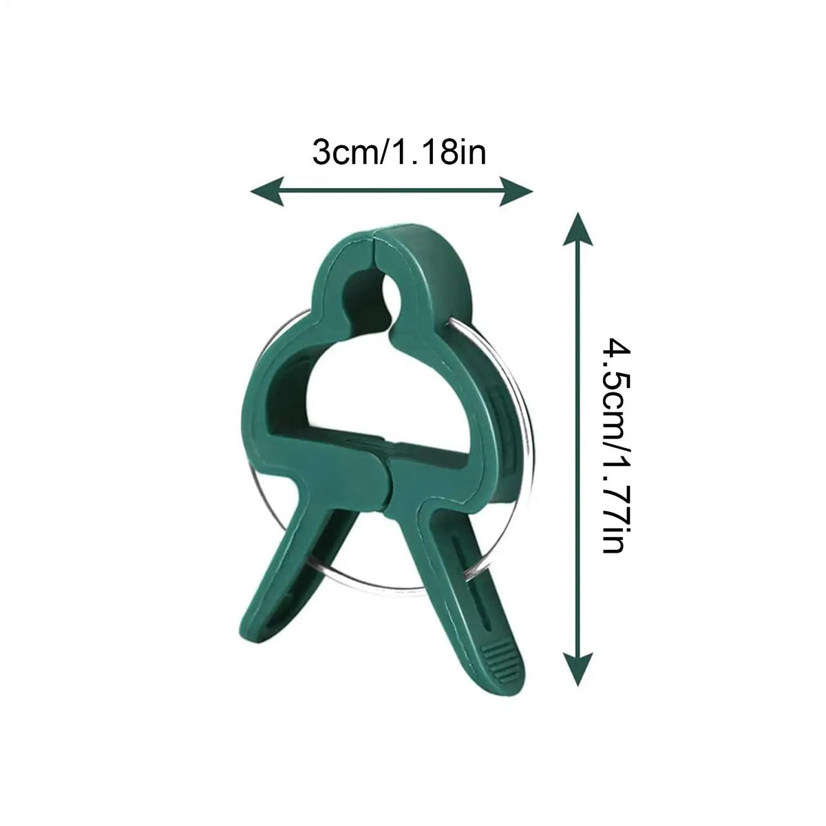 Plant Support Clips 20-Pack | Reusable Vine & Tomato Clamps