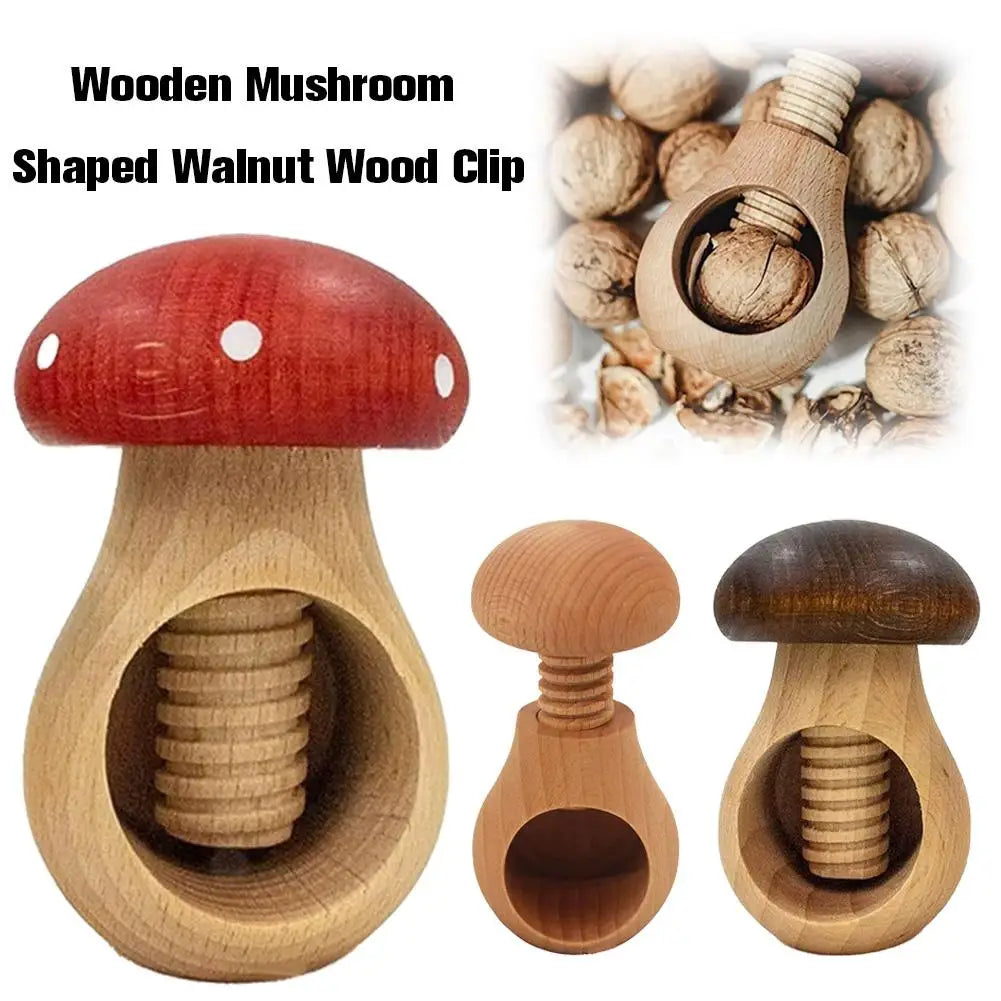 Nutcracker Mushroom-shaped Multi-function Kitchen Tool Adjustable Nut