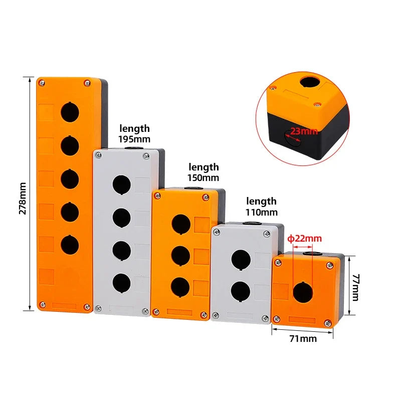 Installation Aperture Waterproof Dust-proof LA38Lay 37X B2 Button