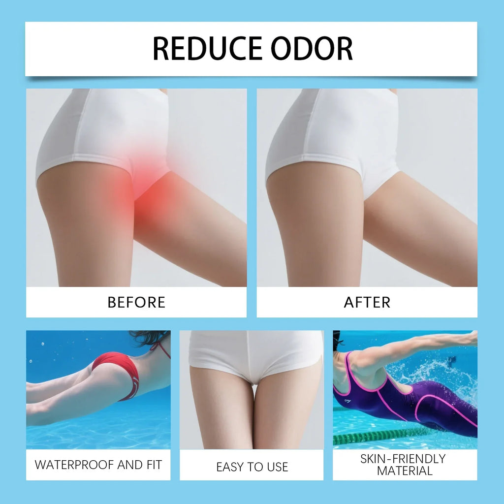 Waterproof Invisible Swim Body Patches for Women | 2-Pack