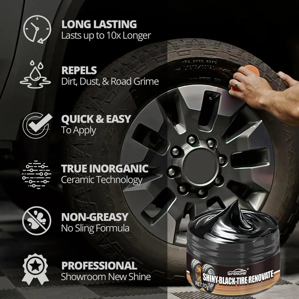 Tire & Wheel Shine Wax – Restore, Protect & Enhance Car Finish