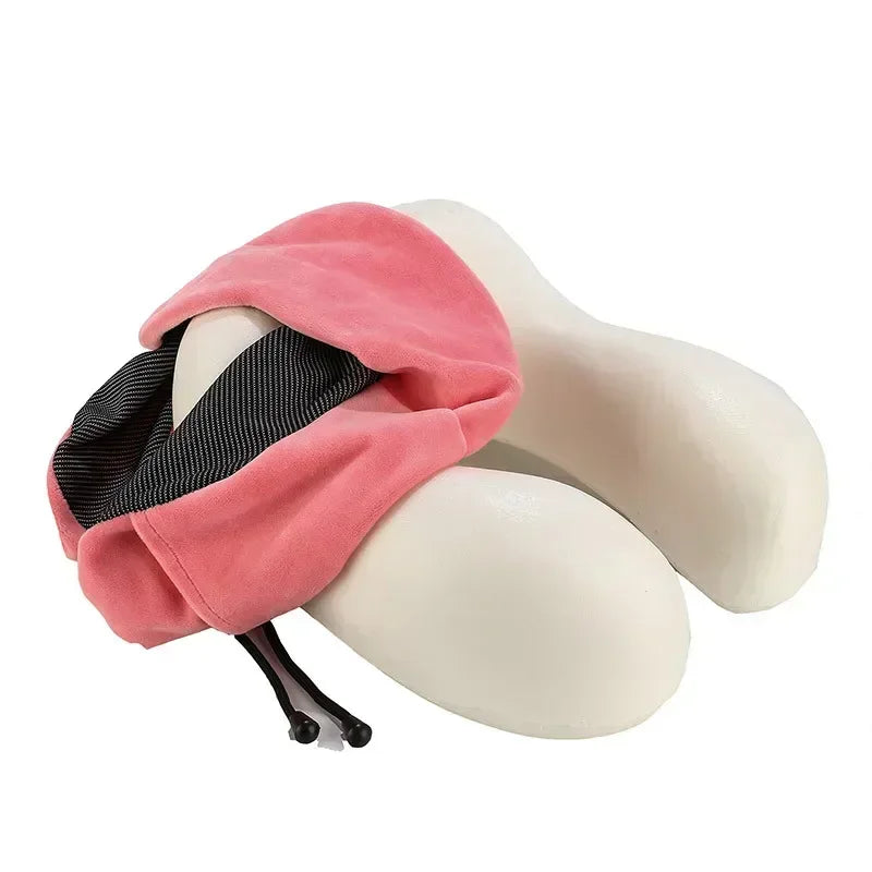 U Shaped Memory Foam Travel Neck Pillow Ergonomic Soft Cervical