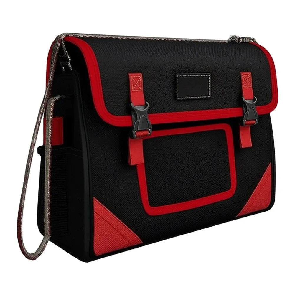 Large Multi-Pocket Oxford Tool Bag – Electrician Organizer
