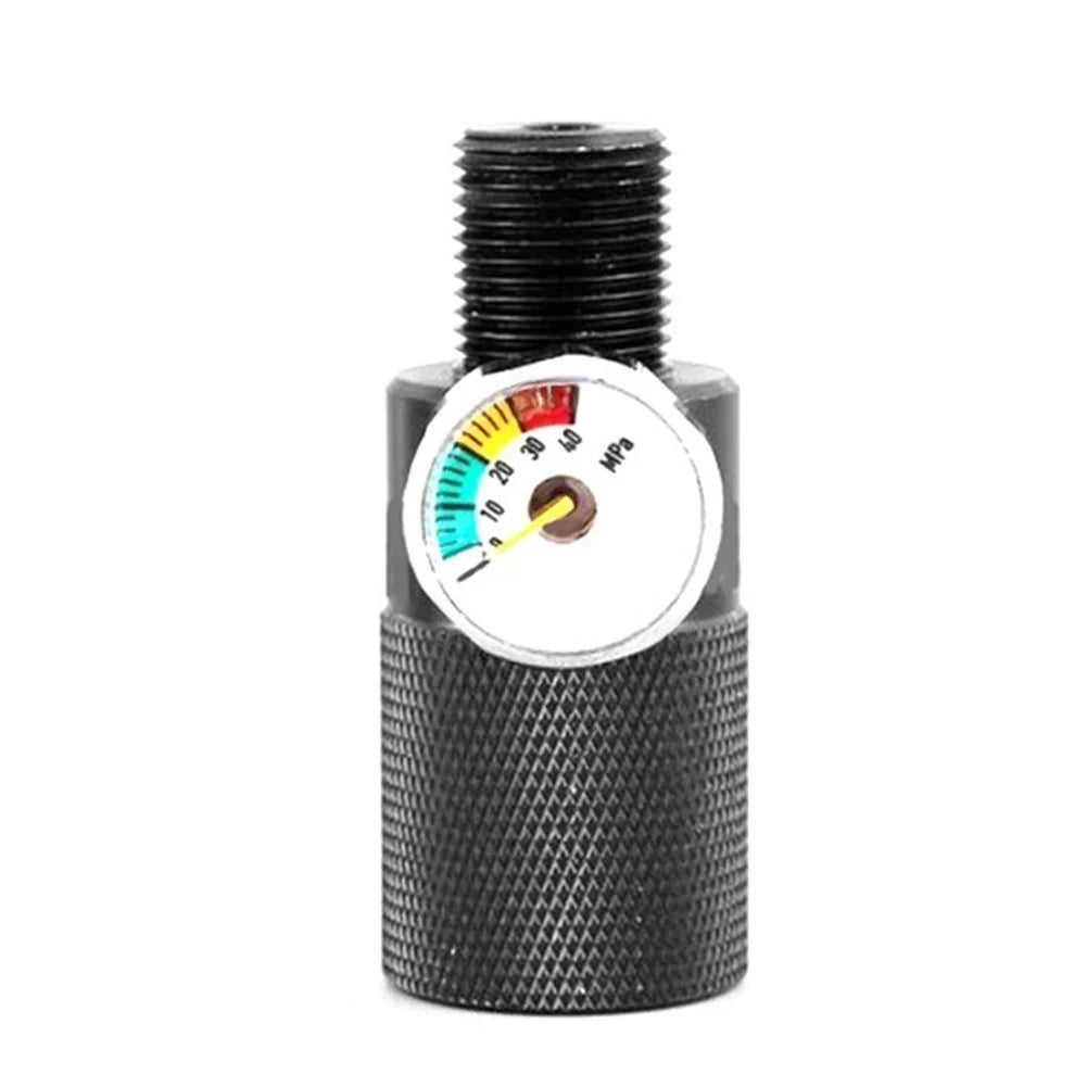 8mm High-Pressure Gauge Adapter – Glow Display & Quick Connect