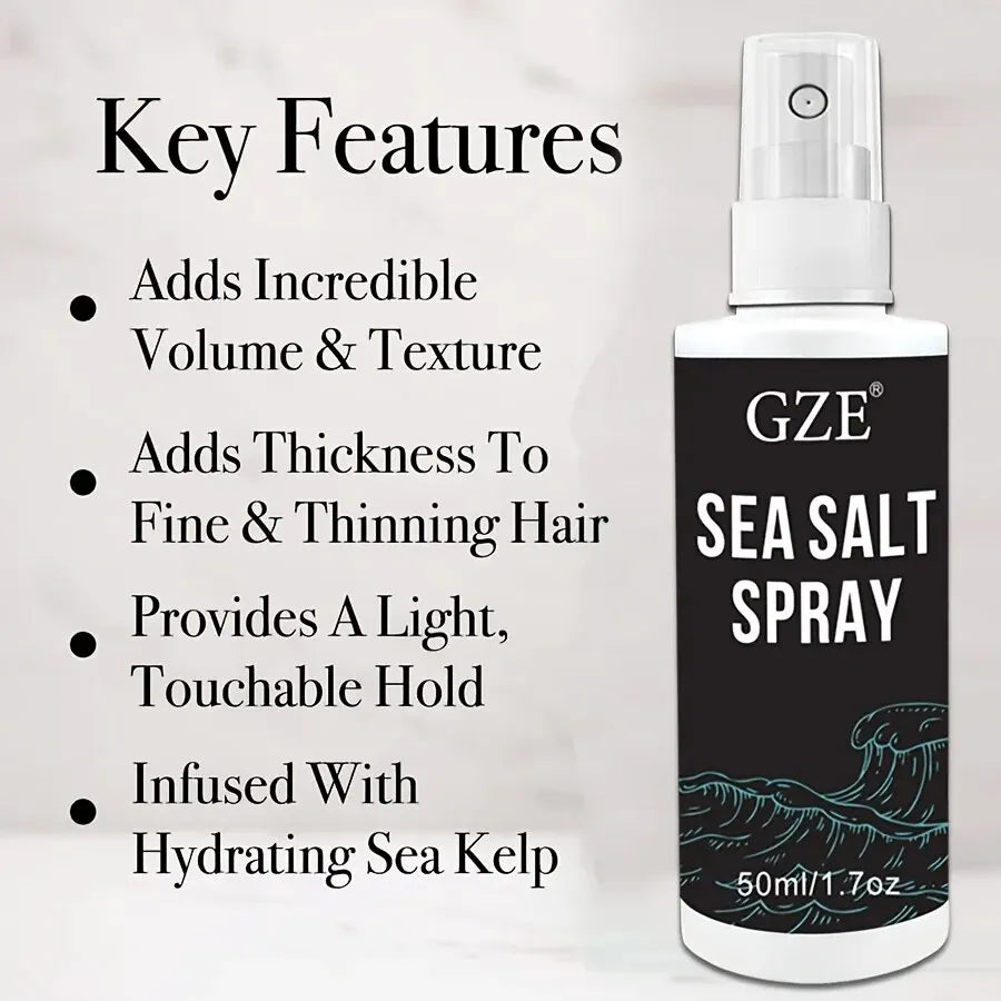 GZE Sea Salt Hair Spray 2-Pack – Volume, Texture & Hold