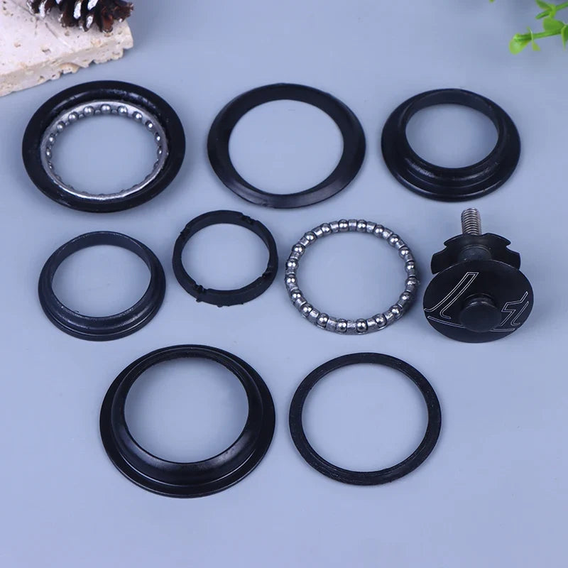 44mm Threadless Headset 1 1/8" Black Alloy Road Bike Fork