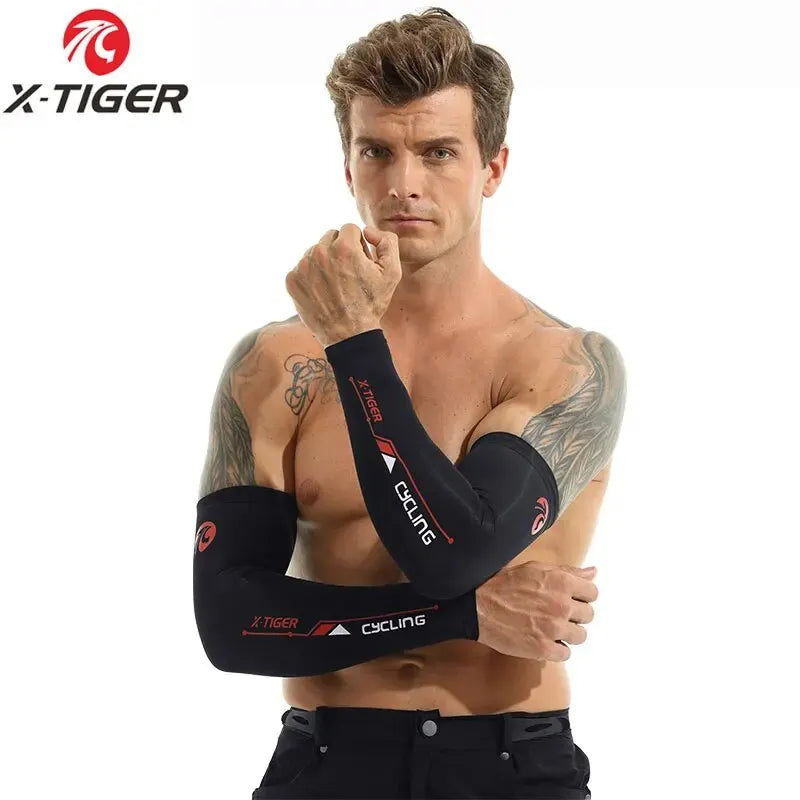 X-Tiger Anti-UV Cycling Arm Sleeves – Breathable Sun Protection