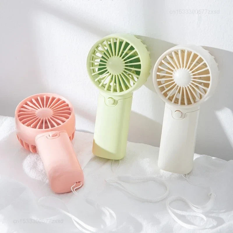 Cute Mini Portable Handheld Fan – Lightweight Pocket Fan