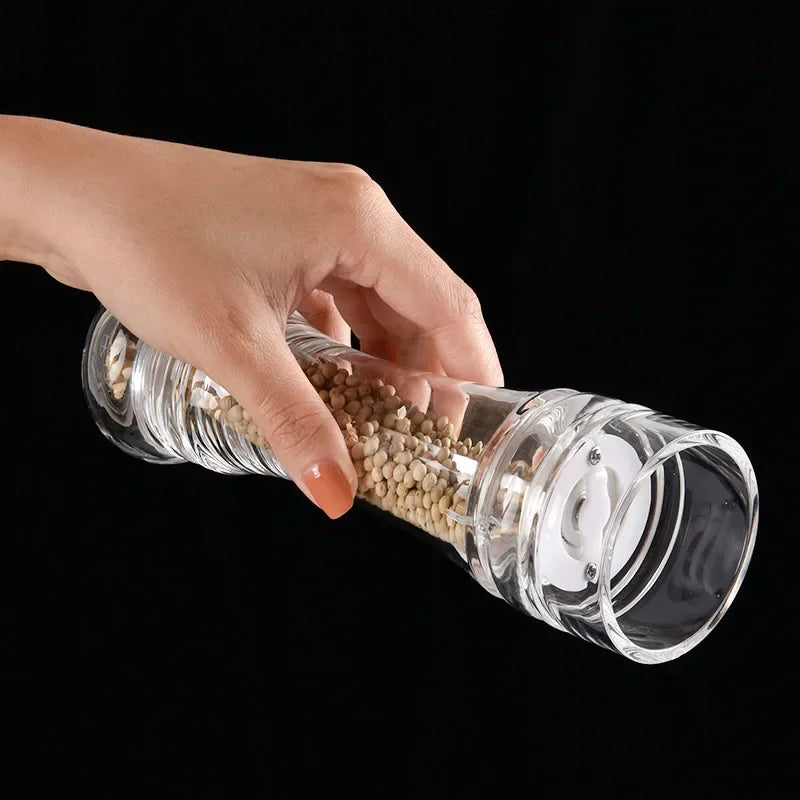 Acrylic Manual Pepper Grinder | Ceramic Core Seasoning Mill