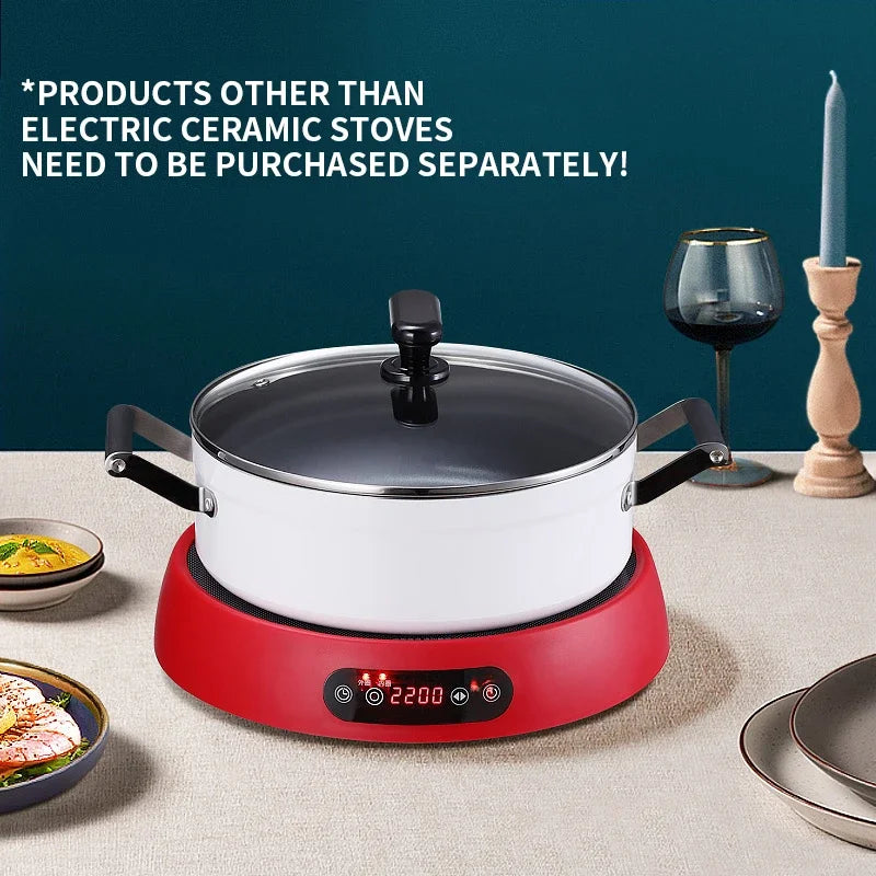 LZHZXY 2200W Electric Ceramic Stove – Multifunctional Cooktop