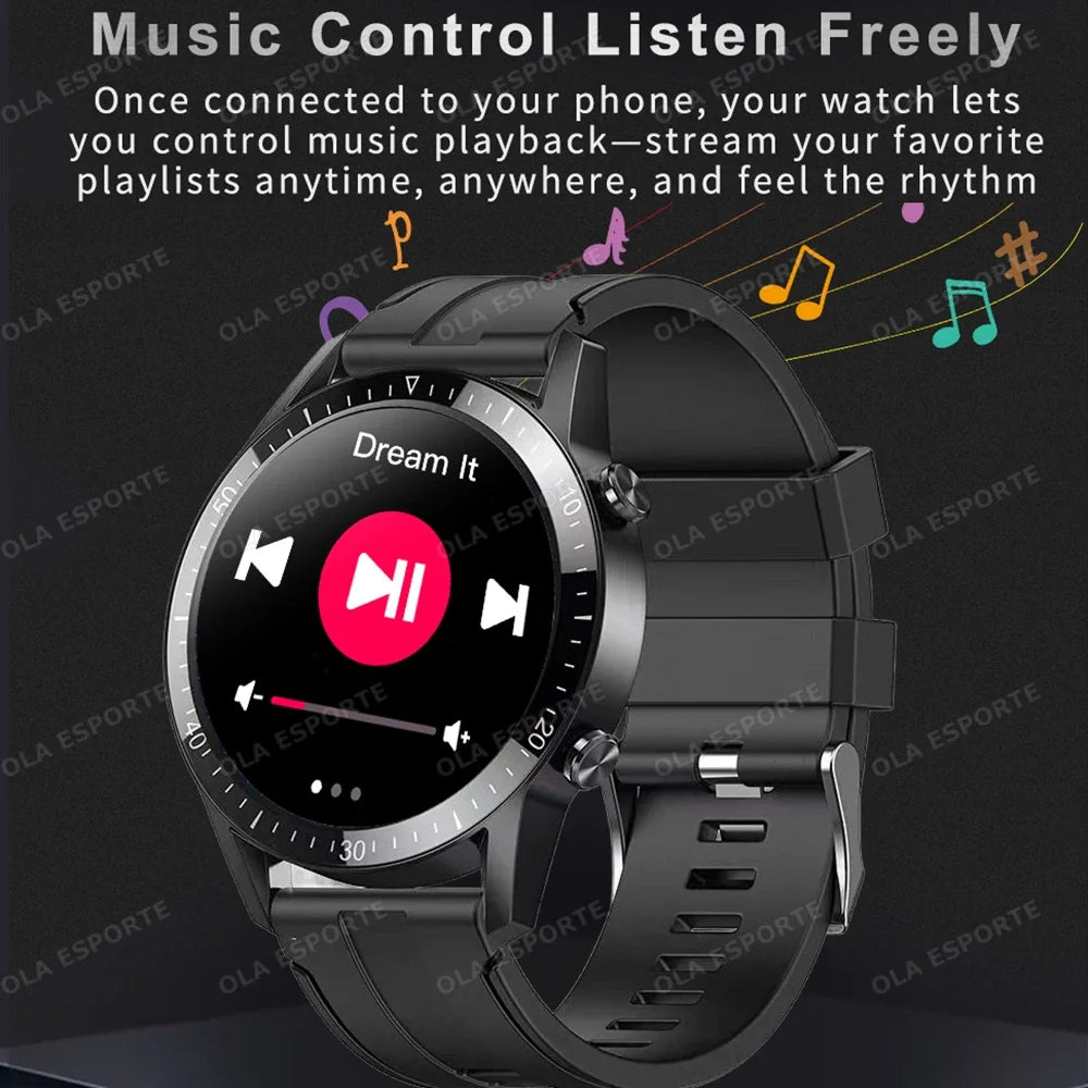 Men Women Bluetooth Call Smart Watch Heart Rate Blood Oxygen Sleep