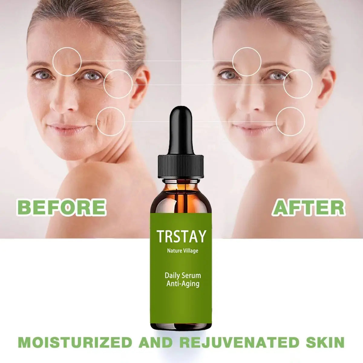 Instant Wrinkle Face Serum Lifting Firming Fade Remover Fine Lines