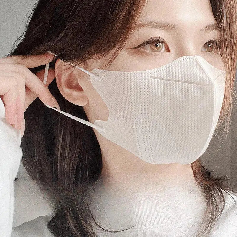 10 Outdoor Disposable 3D Stereoscopic Face Masks Men Women Unisex