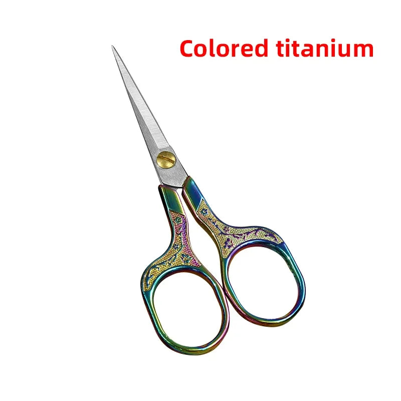 Colorful Stainless Steel Embroidery Scissors & Sewing Shears