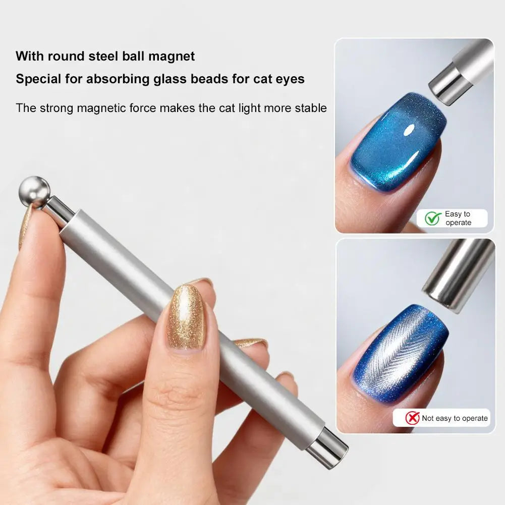 Cat Eye Nail Magnet Pen | Gel Polish Manicure Tool