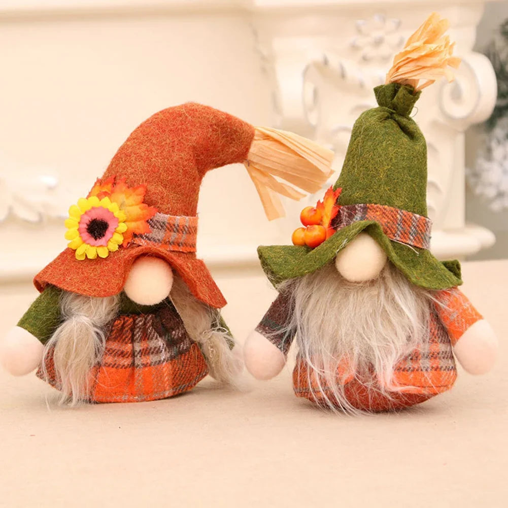 Faceless Elf Dwarf Plush Doll | Christmas Holiday Ornament