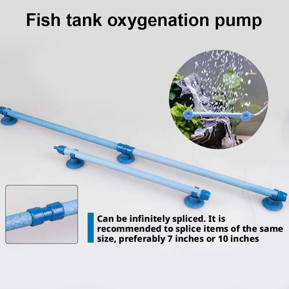 Aquarium Bubble Bar Air Diffuser – Fish Tank Oxygenator 7–18"