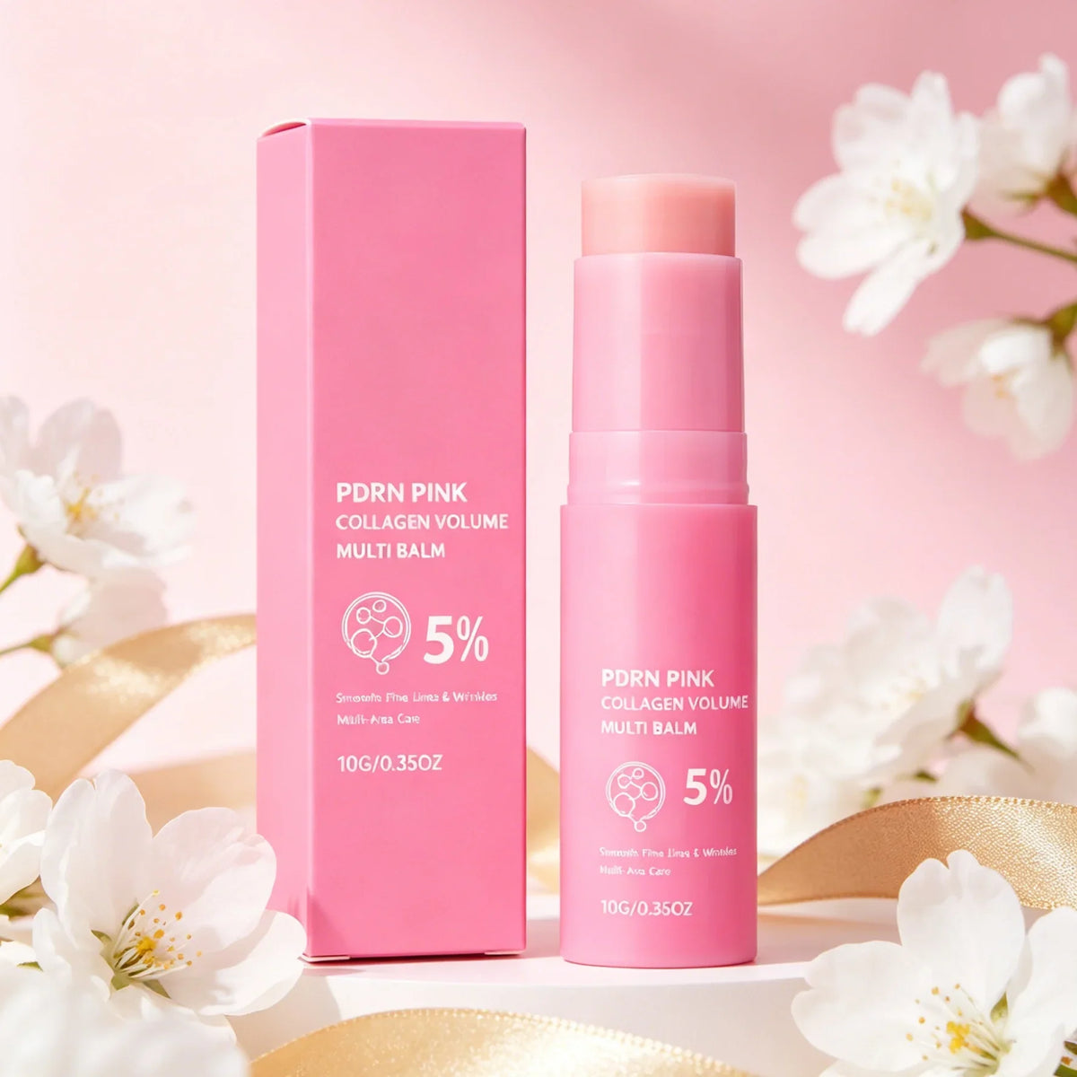 Korean Collagen Face Balm Stick – Deep Hydration & Glow