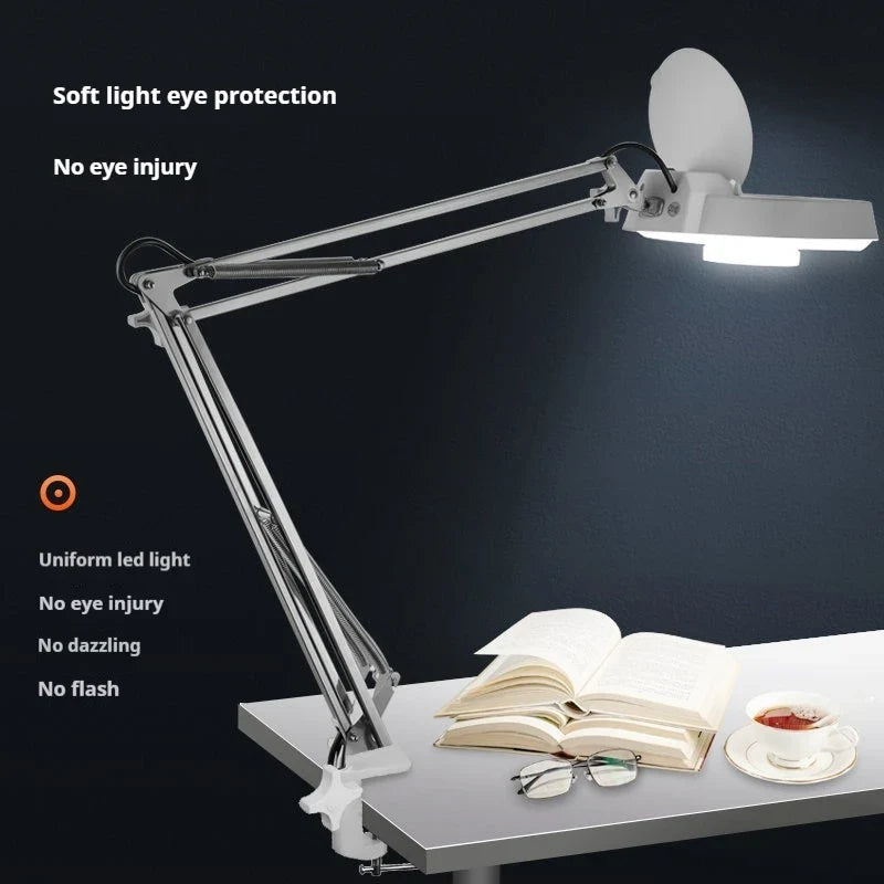 Clip-On LED Magnifying Glass 30X HD Lens – Electronics & Beauty