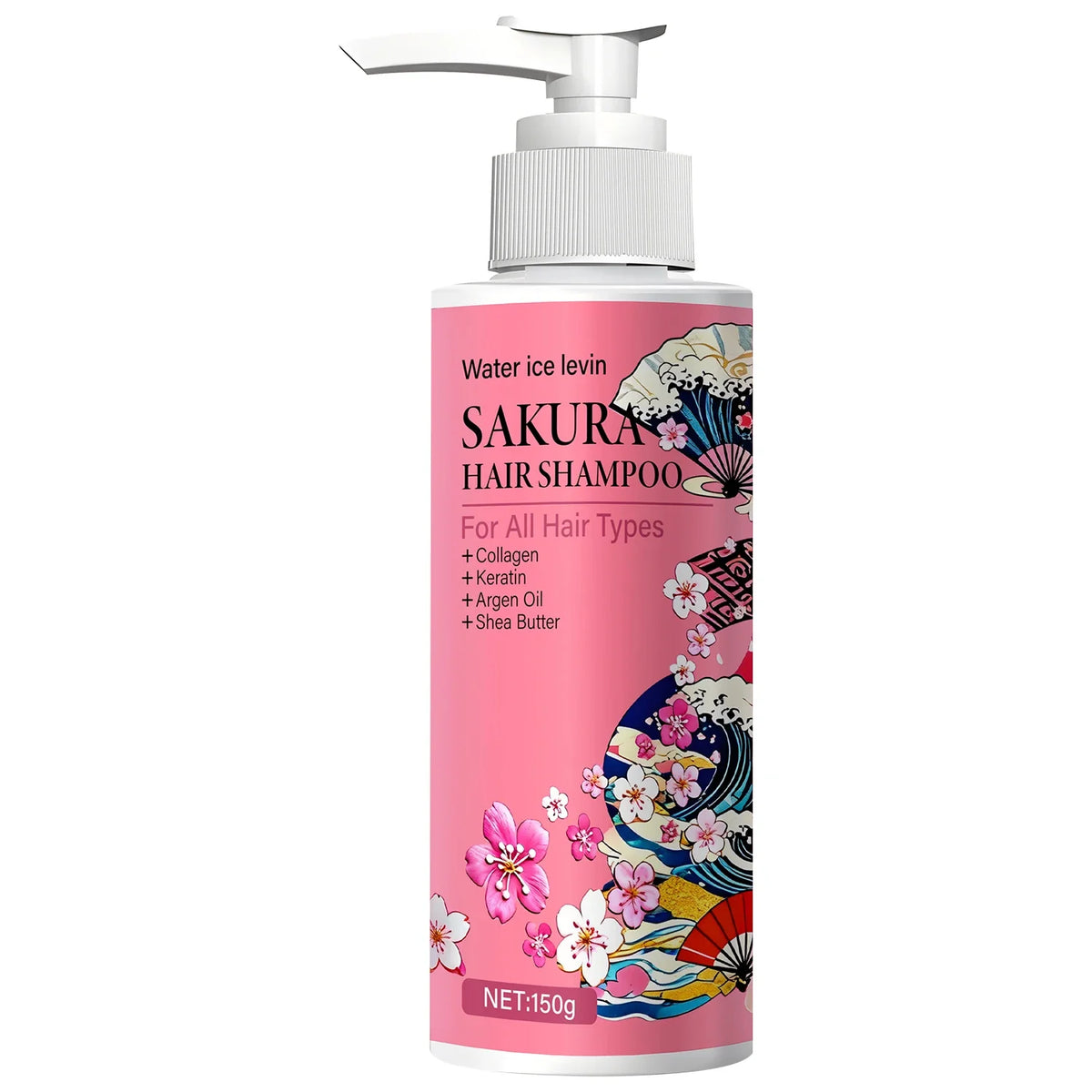 Sakura Shampoo – Collagen, Keratin, Argan Oil & Shea Butter