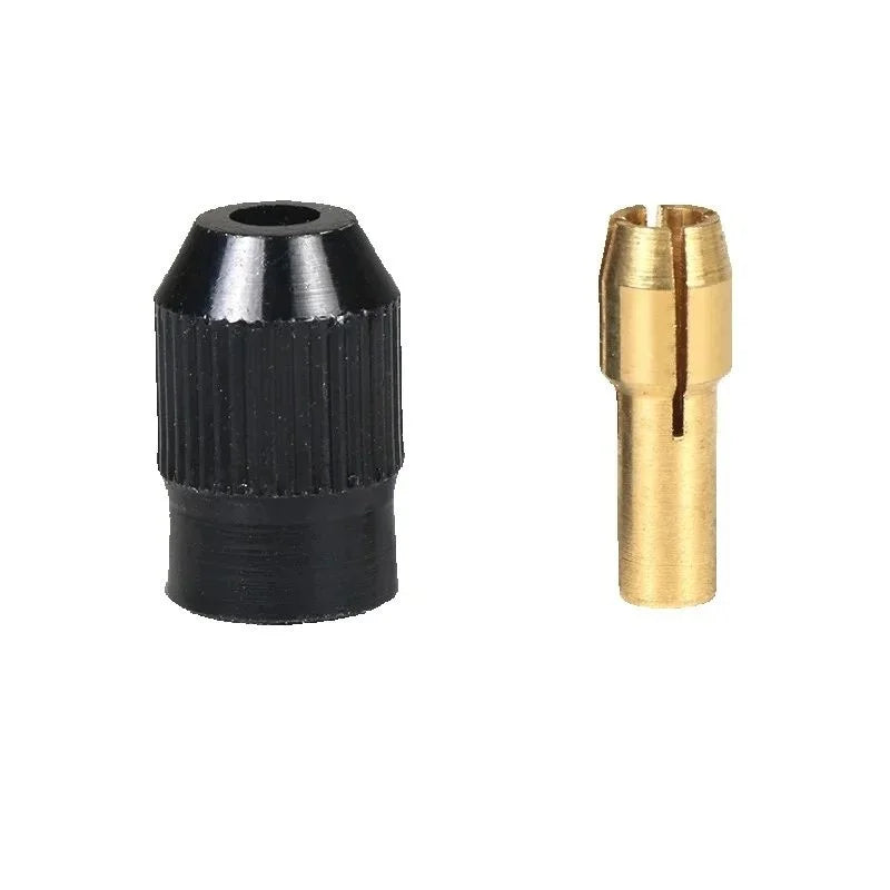 Lot Mini Drill Brass Collet Chuck Dremel Rotary Tool 0 5- Nut