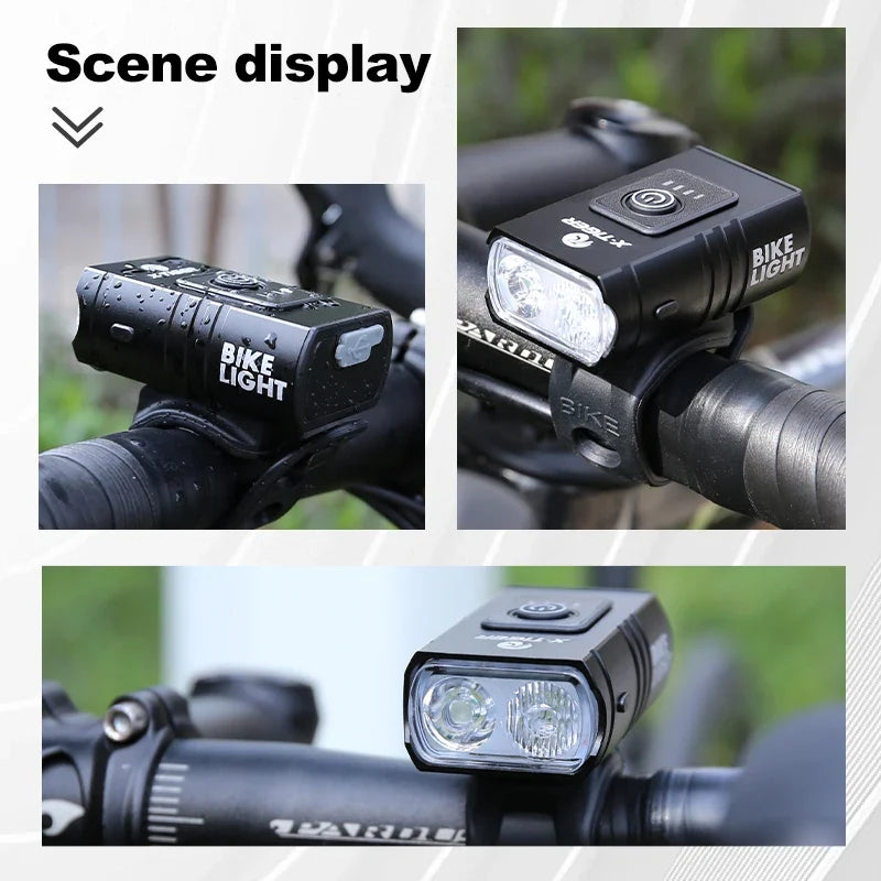 X-TIGER 1200LM USB Rechargeable Bike Headlight | IPX6