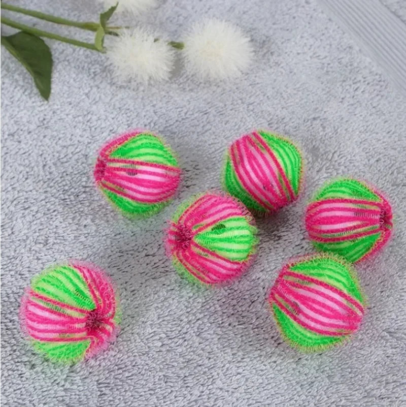 Laundry Lint & Hair Remover Balls – 6 or 12 Pack