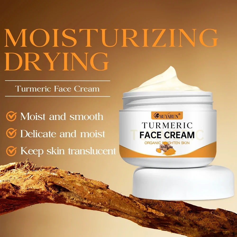 SUYARUN Turmeric Face Cream – Brightening & Anti-Aging