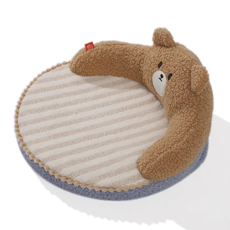 All-season Cat Bed Warm Winter Pet Kitten Sleeping Nest Mat Kitty