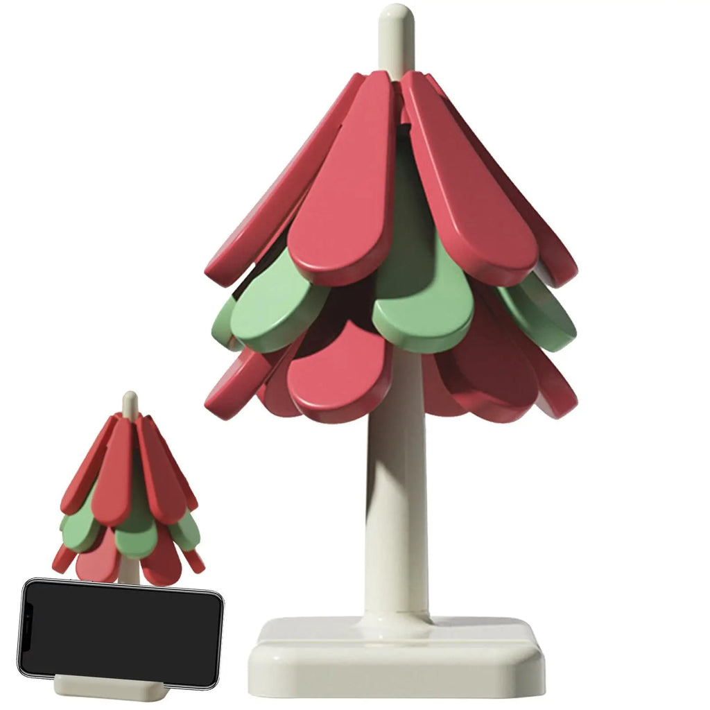 Tree Shape Trivet Anti Scald Foldable Silicone Trivets Dishes Heat