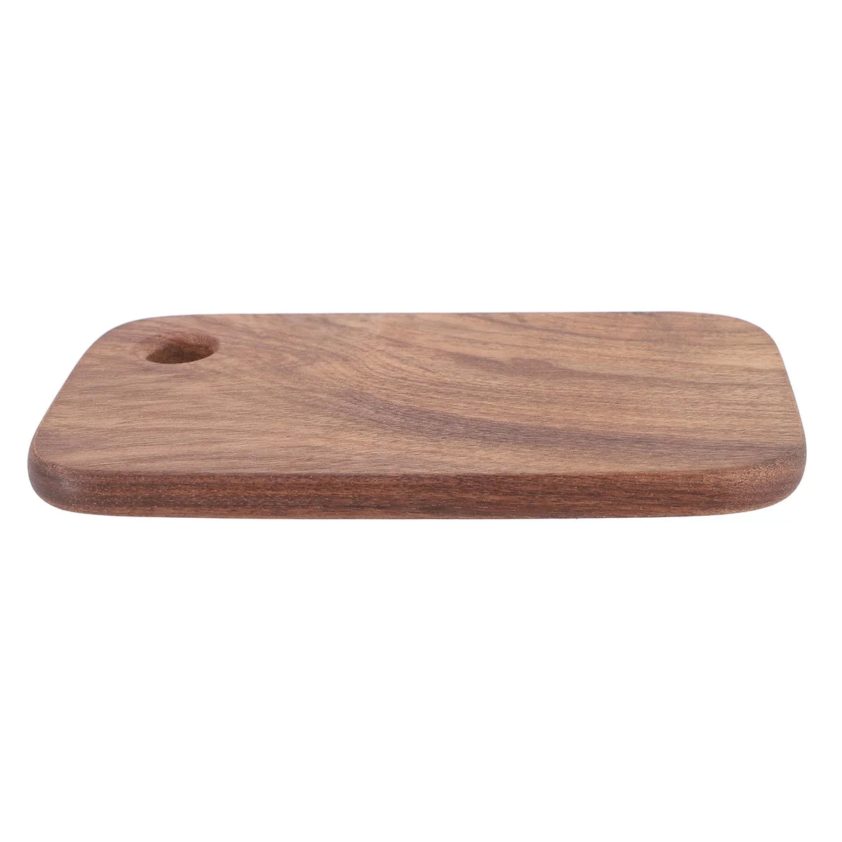 Walnut Wood Cutting Board – Double-Sided, Portable for Camping