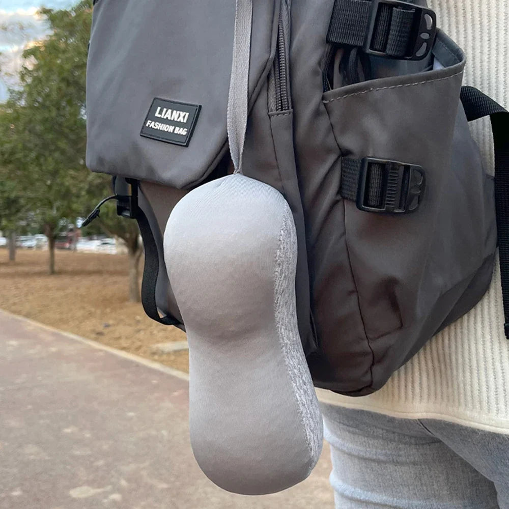 Mini U-Shaped Travel Neck Pillow – Portable Office & Sleep Support