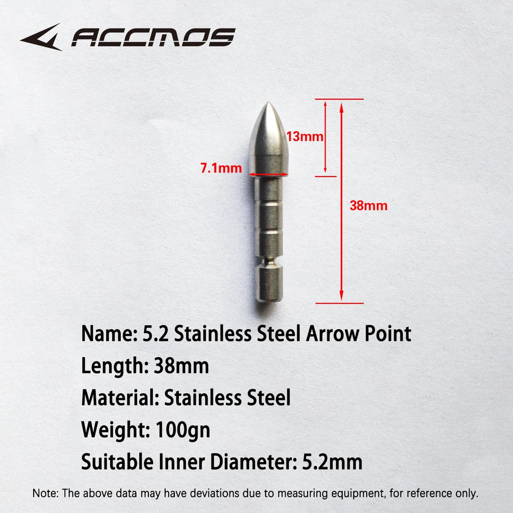 ID5 Accessories Arrow Head Point Tip Explosion-proof Nock Pin Inserts