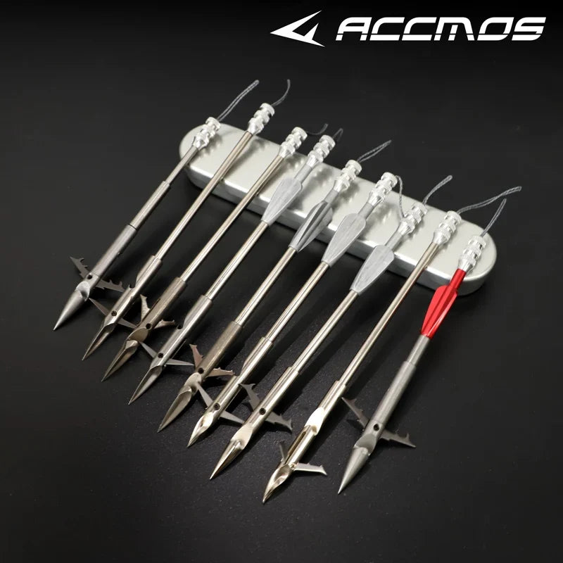 Stainless Steel Hunting Fishing Darts Slingshot Catapult Arrow Fish