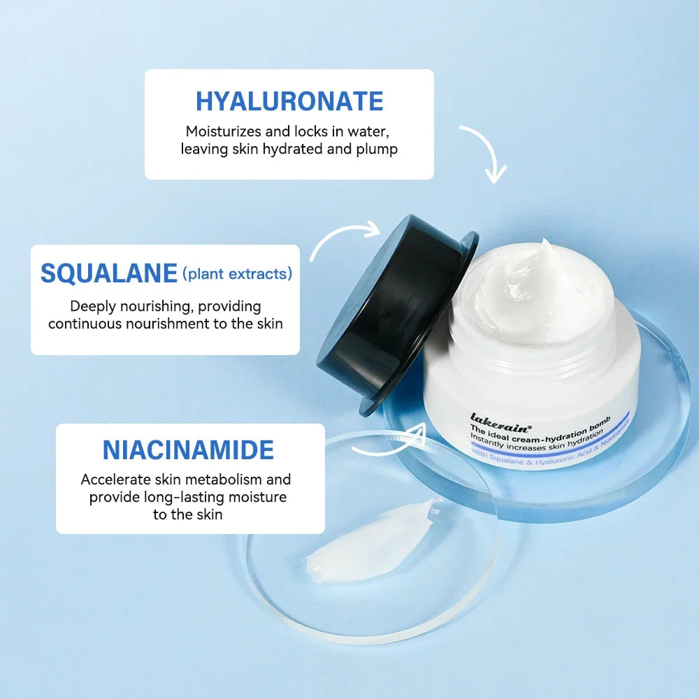 Lakerain Hydration Bomb Face Cream – All Skin Types, 100ml