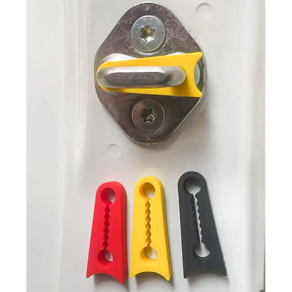 4-Pack Silicone Car Door Bumper Pads – Anti-Rattle Protectors