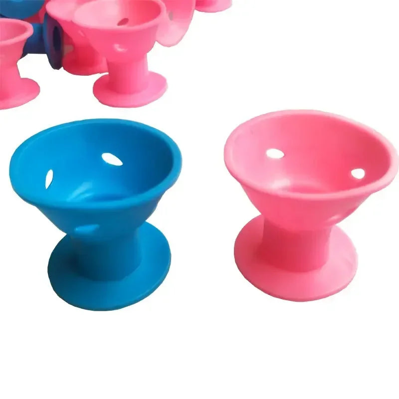 20pcs No-Heat Silicone Hair Curlers – No Clip DIY Rollers
